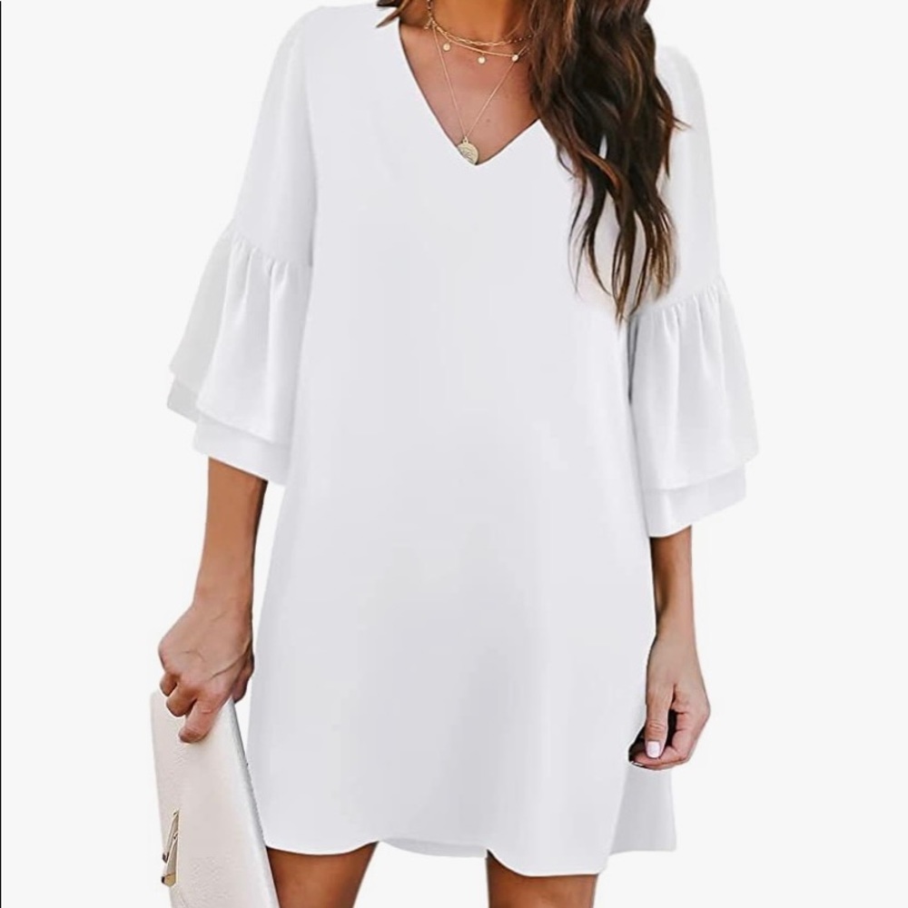 White dress